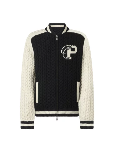 Sweter Philipp Plein wełniany czarny