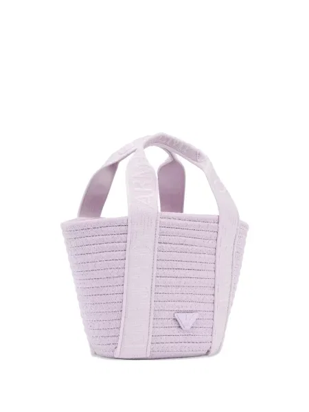 Shopperka dziecięca Emporio Armani fioletowa