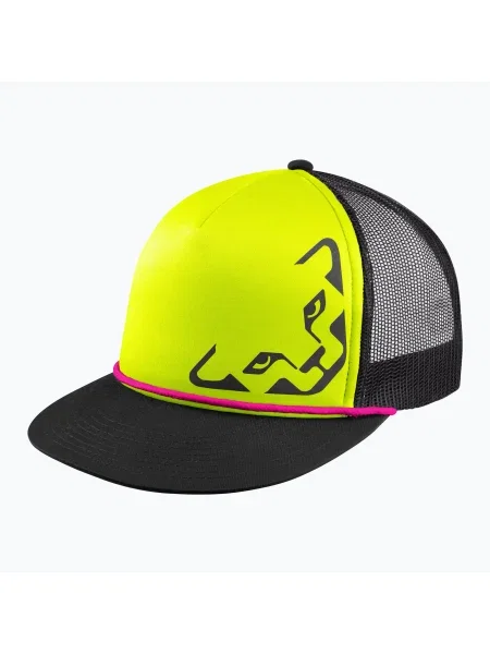 DYNAFIT Trucker 3 fluo sárga baseball sapka. Méret: 58 cm zöld