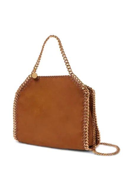Shopper torbica Stella Mccartney s autogramom smeđa