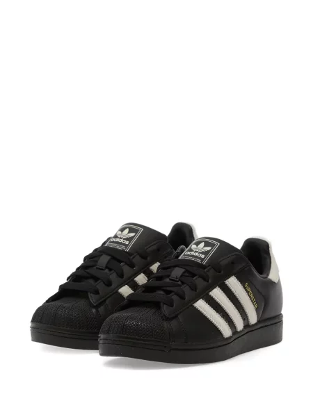 Tricou Adidas din fleece cu dungi scurt albastru