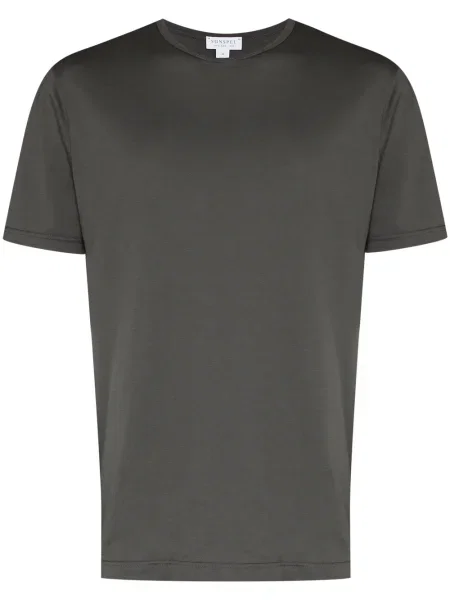 Tricou Sunspel cu decolteu în U
