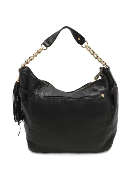 Torebka skórzana Michael Michael Kors skórzana czarna