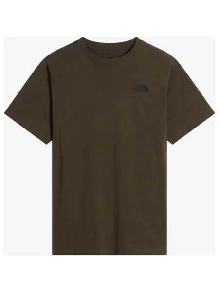 Koszulka z krótkim rękawem The North Face Yosemite Oak Box NSE Regular brązowy ciemny S zielona