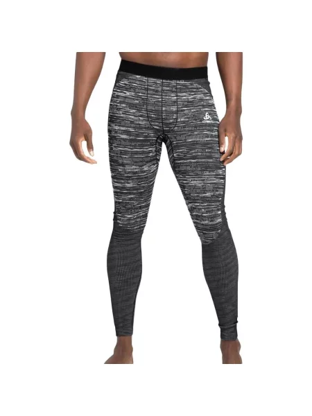Legginsy termoaktywne Odlo Blackcomb czarno-szare czarne