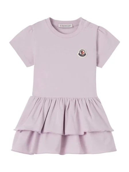 Φόρεμα Moncler Enfant μωβ