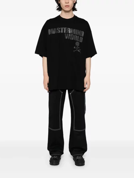 Tricou Mastermind World cu imagine negru