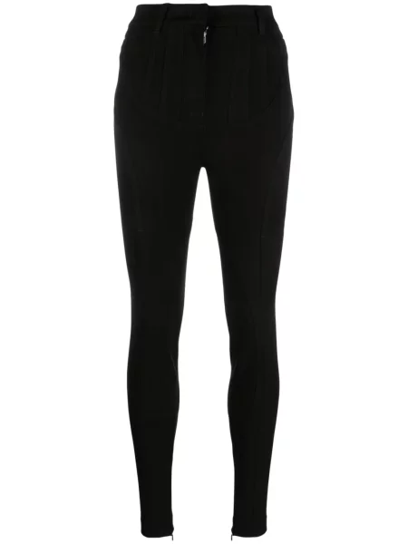 Pantaloni Stella Mccartney skinny fit negru