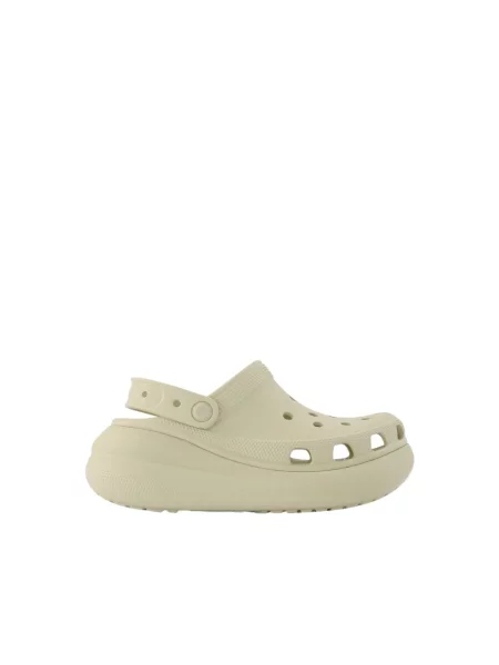 Chodaki Crocs beżowe