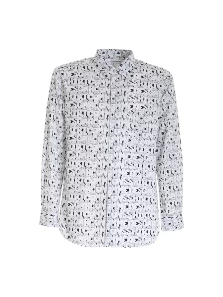 Koszula Comme Des Garcons z nadrukiem