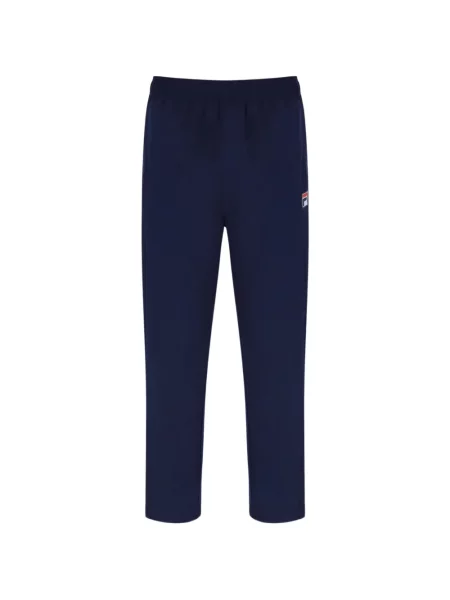 Pantaloni Fila alergare cu autograf cu cordon albastru