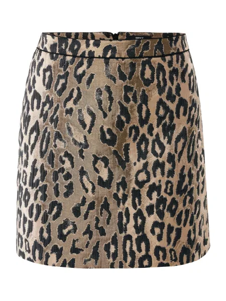 MEXX Fustă maro / maro cappuccino negru