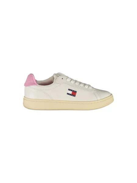 Sneakersy Tommy Hilfiger skórzane białe