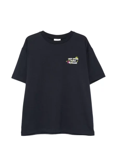 Scurt tricou Drole De Monsieur albastru