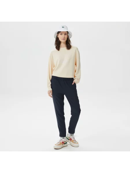 Lacoste Spodnie Lacoste granatowe