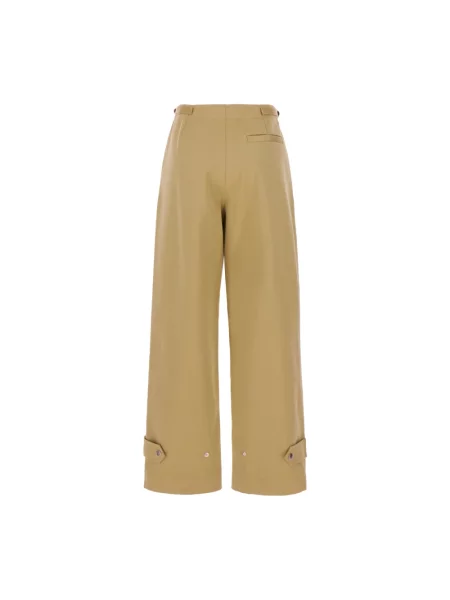 Spodnie Burberry zielone
