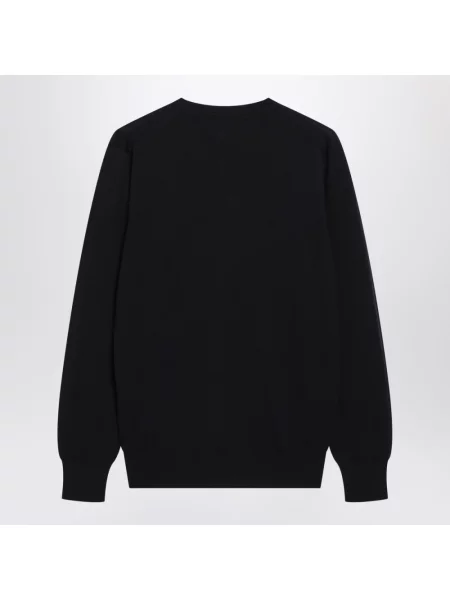 Sweter Sease wełniany czarny