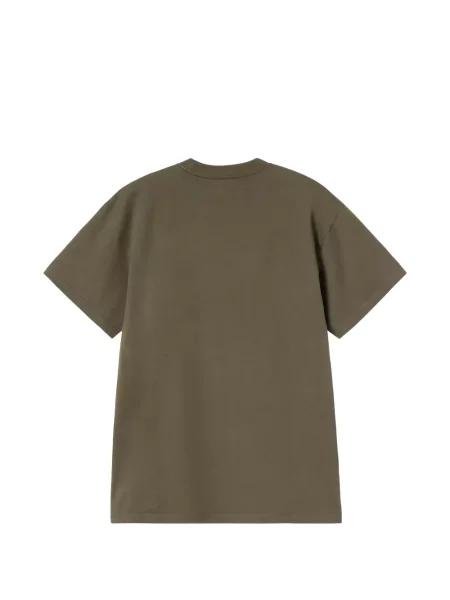 Μικρός μπλούζα Carhartt Wip με αυτόγραφο πράσινο