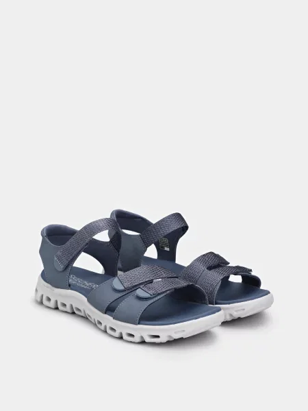Сандалії Skechers GLIDE STEP штучна шкіра синій