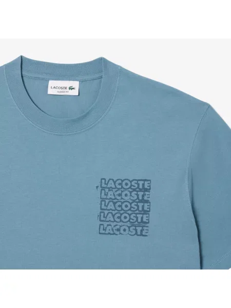 Lacoste футболка чоловіча Classic Fit блакитна