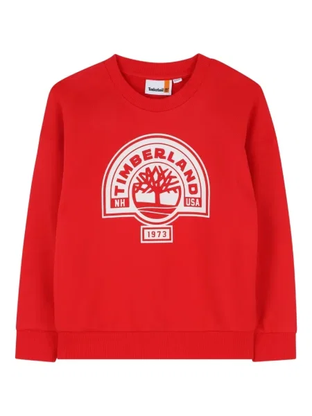 Bluza dziecięca Timberland czerwona