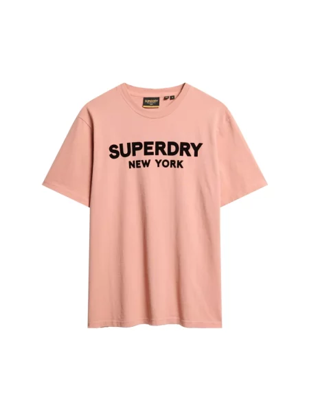 Koszulka Superdry brązowa