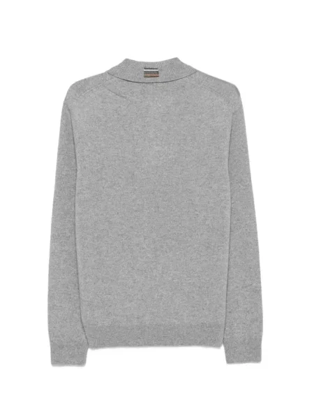 Μάλλινο polo Ps Paul Smith γκρι