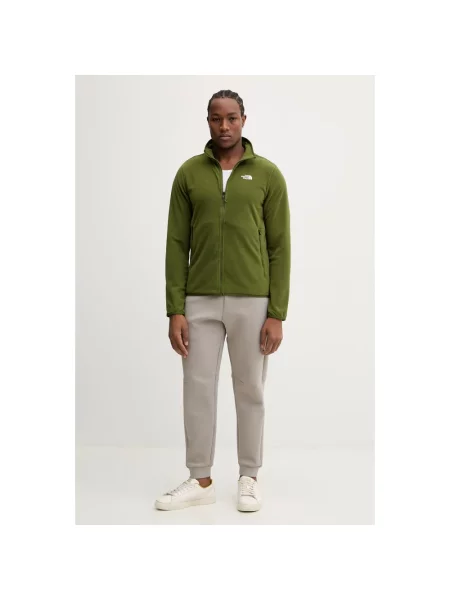 Bluza polarowa The North Face polarowa zielona