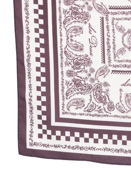 Fular Les Deux cu model paisley