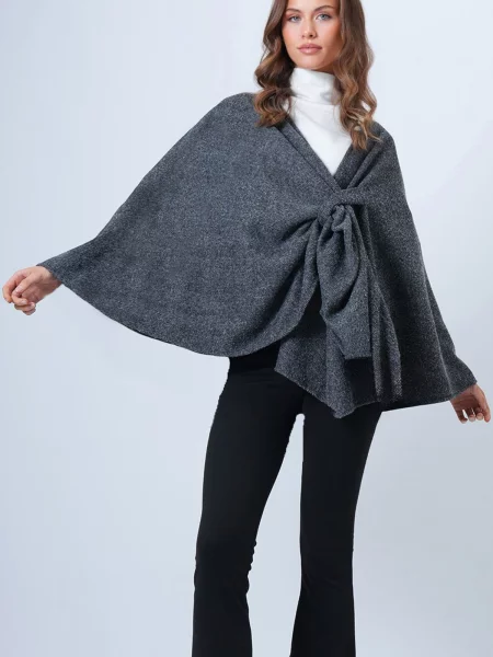 Palton Trend Alaçatı Stili gri