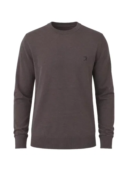 Pulover Uominitaliani cu broderie maro