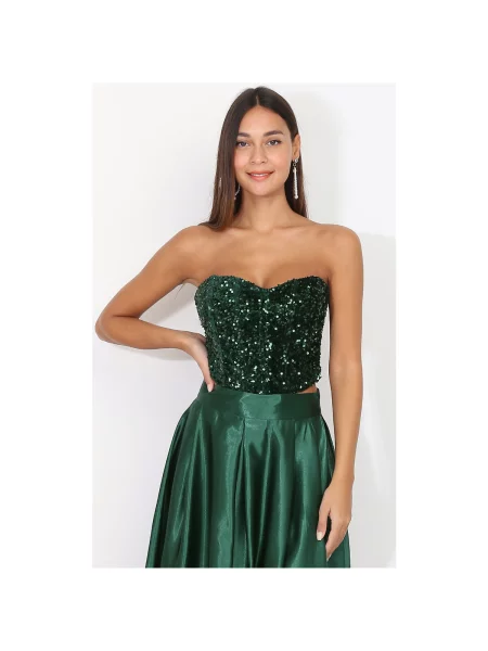 Top La Modeuse zelena