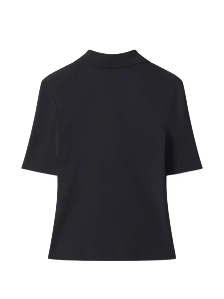Scurt tricou polo Maison Kitsune negru