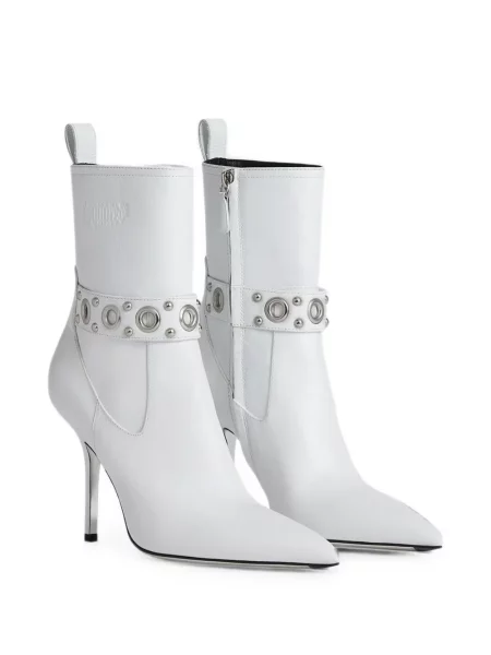 Cizme scurte Dsquared2 alb