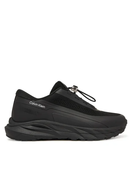 Sneakersy Calvin Klein Low Cut Lace-Up S čierna
