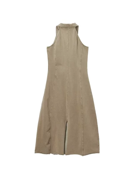 Rochie midi B+ab cu gât halter