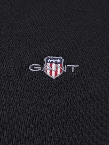 Pulover Gant cu broderie negru