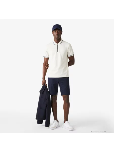 Lacoste Polo O Kroju Regular Fit biały