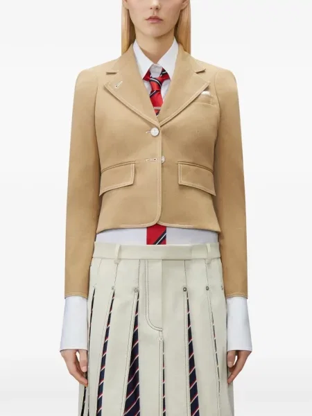 Decupat geacă de blugi Thom Browne