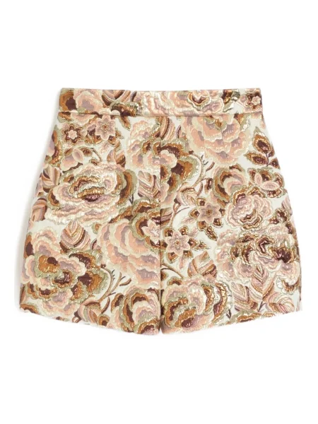 Szorty Valentino Garavani w kwiatki żakardowe