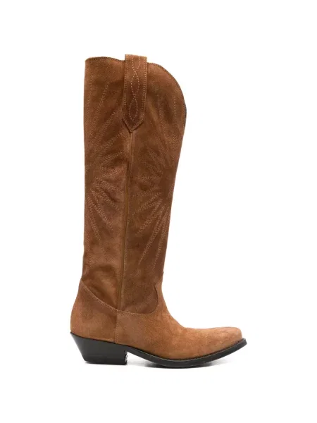 Botine Golden Goose auriu