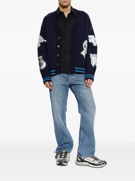Scurt cămașă Off-white cu imagine alb