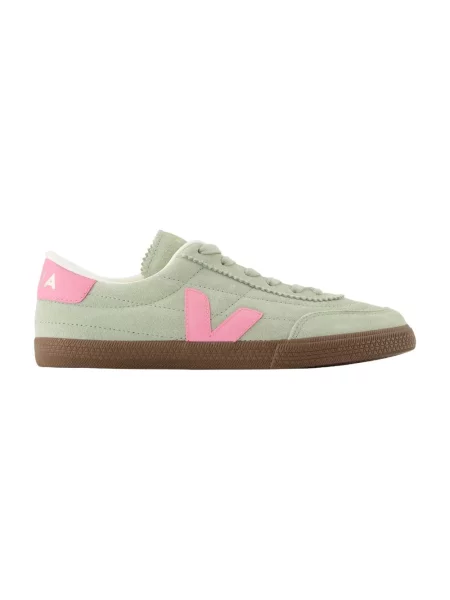 Sneakersy Veja zamszowe zielone
