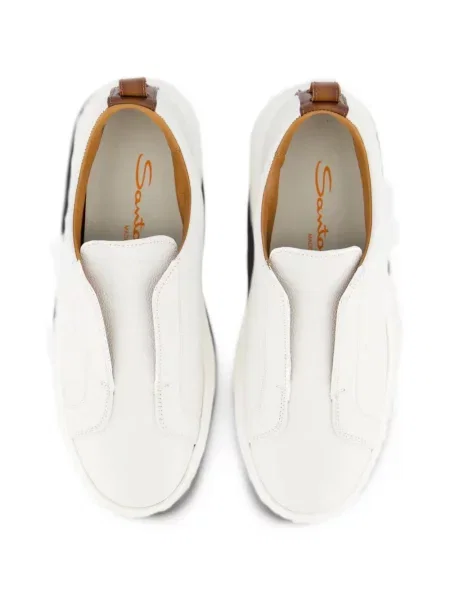 Chiloți Santoni slip-on alb