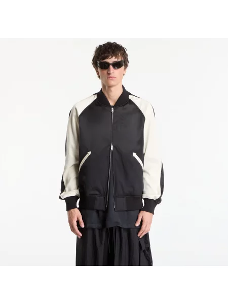 Jachetă Graphic Souvenir Jacket Black/ Cream White L alb