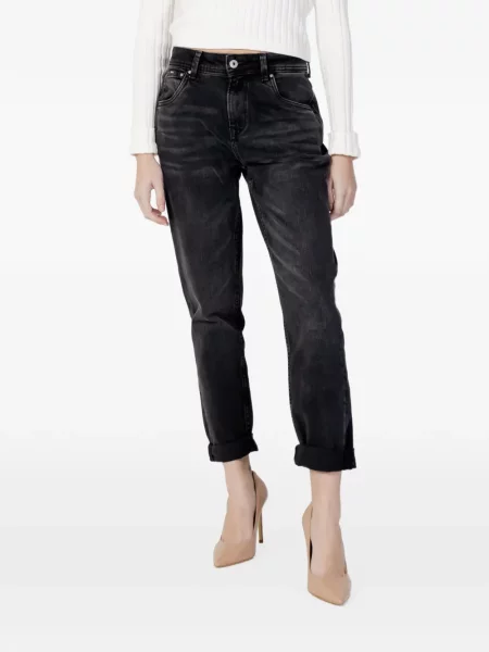 Boyfriend farmer Pepe Jeans fekete
