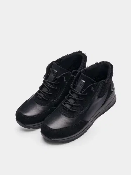 Кожаные ботинки Ara черные