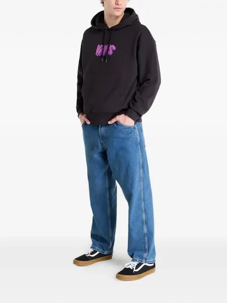 Hanorac cu glugă Vans cu strasuri negru