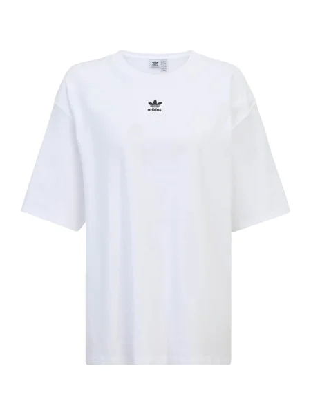 Tricou adidas Essentials Boyfriend Tee White XS alb