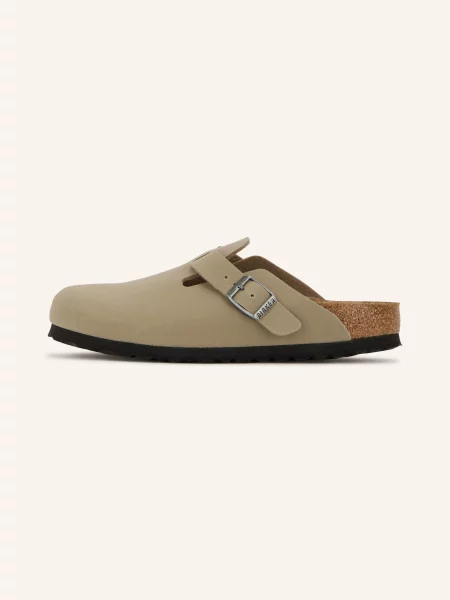 Birkenstock Klapki Kids beige beżowe